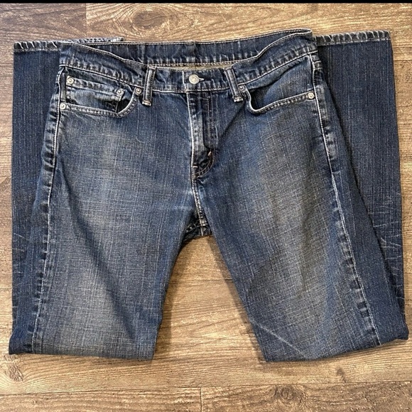 Levi's 511 Y2K Slim Fit Men's Jeans 32x32 Playa Blue Wash Made in Mexico - Picture 5 of 8